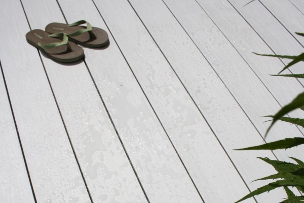 Террасная доска из ДПК Terrapol Практик моноколор Жемчуг (под заказ) купить в Ново-Переделкино