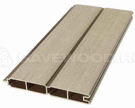 Заборный профиль из ДПК Savewood SW Agger матовый тик купить в Ново-Переделкино