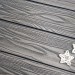 Террасная доска из ДПК Terrapol Смарт 3D Полнотелая без паза Черное дерево купить в Ново-Переделкино