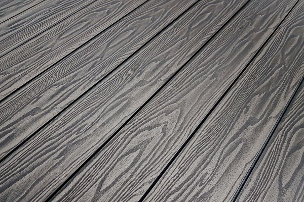 Террасная доска из ДПК Terrapol Смарт 3D Полнотелая без паза Черное дерево купить в Ново-Переделкино