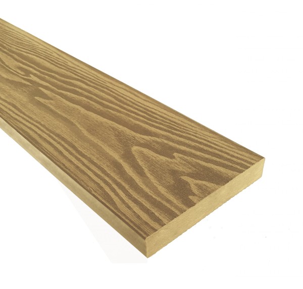 Террасная доска из ДПК Terrapol Смарт 3D Полнотелая без паза Дуб Севилья купить в Ново-Переделкино