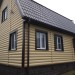 Сайдинг "blockhouse" под бревно, Престиж ВН-01, золотистый купить в Ново-Переделкино