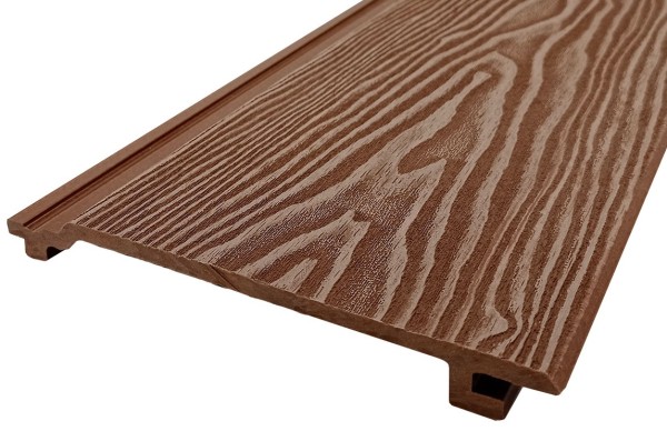 Сайдинг Darvolex 185x19x3000мм, 3D тиснение Коричневый купить в Ново-Переделкино