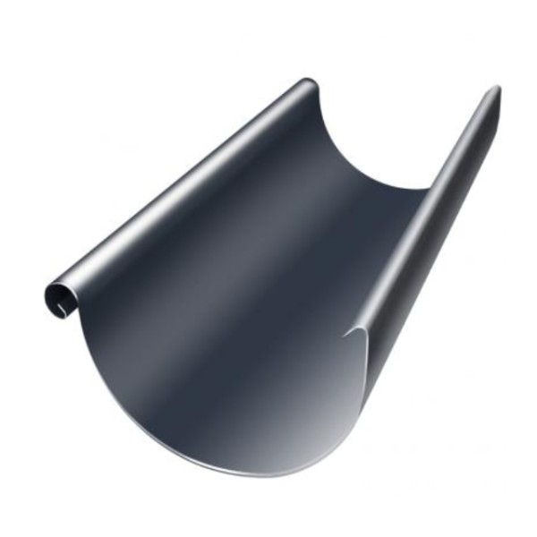 Водосток Grand Line 125x90 – Желоб 3м RAL 7024 купить в Ново-Переделкино