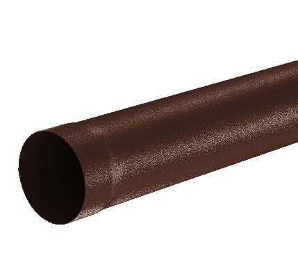 Водосток Aquasistem, Система 150/100 - Труба водосточная 3.00м RAL 8017 Коричневый matt купить в Ново-Переделкино