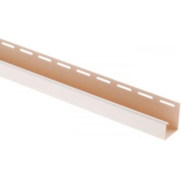 J-профиль Люкс Крашенный, T-15, ВН, Белый купить в Ново-Переделкино