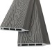 Заборная панель шип-паз EasyDecking Wood-Х 146х20 Серый купить в Ново-Переделкино