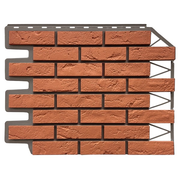 Фасадная панель FineBer, Кирпич Баварский, Терракотовый купить в Ново-Переделкино