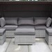 Диван-Трансформер AFINA плетеный из иск. ротанга AFM-320G Grey купить в Ново-Переделкино