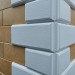 Угол Наружный к Фасадным Термопанелям Доломит Дагестанский Камень 400 мм Белый купить в Ново-Переделкино