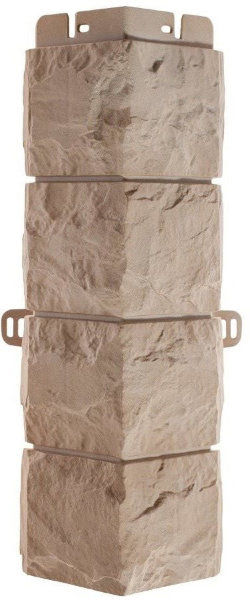 Фасадная панель Наружный угол фагот (талдомский), 0,45 х 0,13м (н) купить в Ново-Переделкино