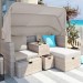 Комплект мебели AFINA плетеной из иск. ротанга AFM-330 Beige купить в Ново-Переделкино