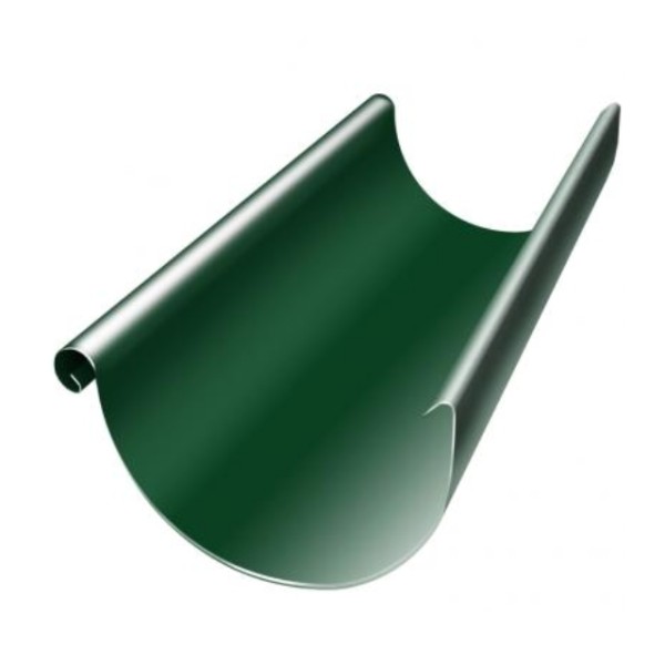 Водосток Grand Line 125x90 – Желоб 3м RAL 6005 купить в Ново-Переделкино