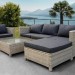 Комплект мебели AFINA плетеной из иск. ротанга YR821G Grey/Grey купить в Ново-Переделкино