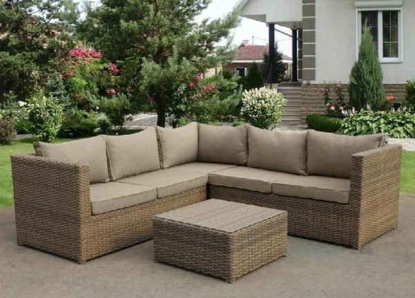 Комплект мебели AFINA плетеной из иск. ротанга YR825B Beige купить в Ново-Переделкино