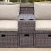Комплект мебели AFINA плетеной из иск. ротанга AFM-330B Brown купить в Ново-Переделкино