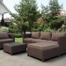 Комплект мебели AFINA плетеной из иск. ротанга YR821A Brown/Beige купить в Ново-Переделкино