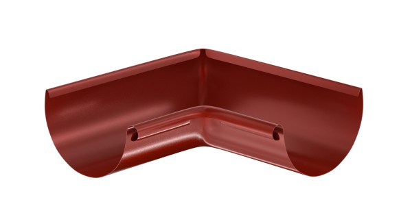 Водосток Aquasistem, система 125x90 - Угол желоба, внутренний 90° RR 29 Бургундский купить в Ново-Переделкино