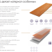 Фибросайдинг DECOVER 3600 x 190 x 8 мм Gray купить в Ново-Переделкино