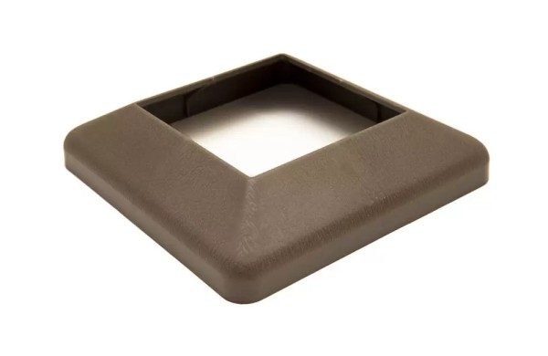 Крышка нижняя ПВХ для столба Deckart 125х125 Венге купить в Ново-Переделкино