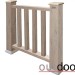 Ограждение из ДПК Outdoor Классик 3D STORM серый микс купить в Ново-Переделкино