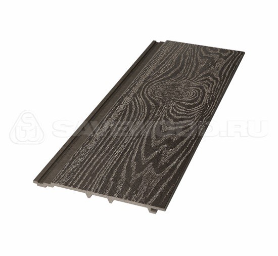Сайдинг из дпк savewood sw-cedrus тангенциальный распил темно-коричневый купить в Ново-Переделкино