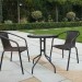 Комплект плетеной мебели AFINA из иск. ротанга Асоль-LR02 LRC-02/LRT-02-D60 Dark Brown купить в Ново-Переделкино
