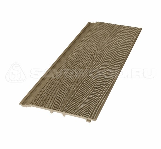 Сайдинг из дпк savewood sw-cedrus радиальный распил тик купить в Ново-Переделкино