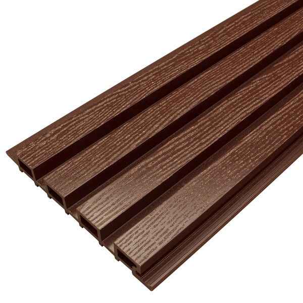 Фасадная доска из ДПК Faynag Wood Рейка Шоколад купить в Ново-Переделкино