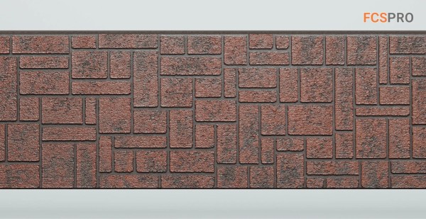 Фиброцементные панели FCS Simple АА5 (под камень) купить в Ново-Переделкино