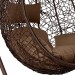 Кресло Подвесное из искусственного ротанга AFM-168A-L Brown купить в Ново-Переделкино