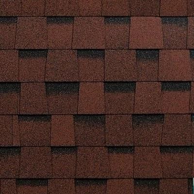 Двухслойная ламинированная черепица Shinglas, серия Фазенда – Красный купить в Ново-Переделкино