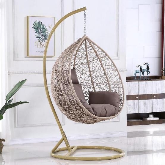 Кресло Подвесное из искусственного ротанга AFM-169A-LB Beige купить в Ново-Переделкино