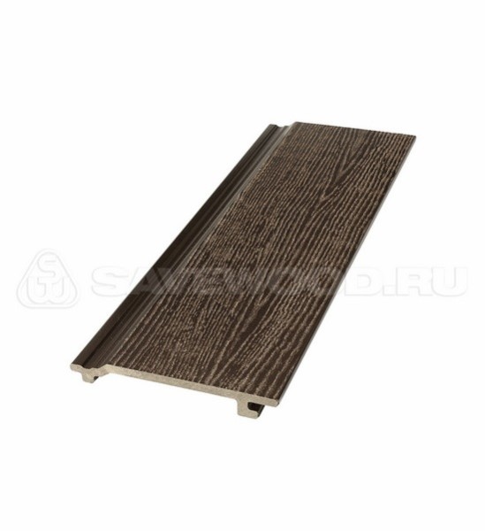 Сайдинг из дпк savewood sw-sorbus радиальный распил темно-коричневый купить в Ново-Переделкино