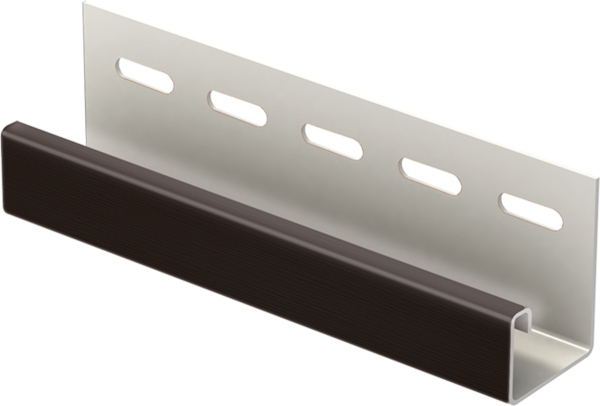 J-планка к Софиту PRO Тёмно коричневый купить в Ново-Переделкино