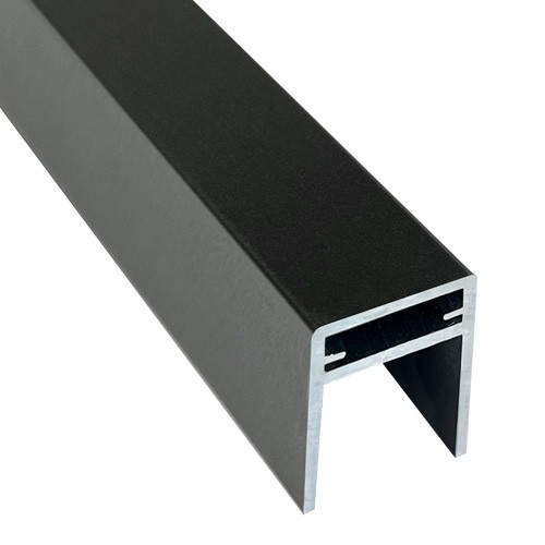 П-профиль Алюминиевый EasyDecking 35x25 Черное дерево купить в Ново-Переделкино