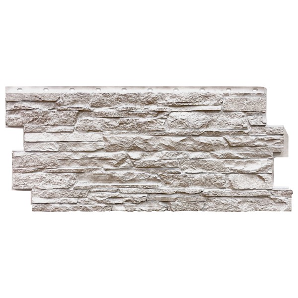 Фасадная панель FineBer, Скала, Мелованный белый купить в Ново-Переделкино