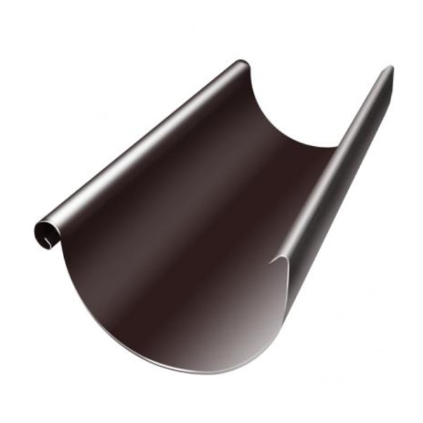Водосток Grand Line 125x90 – Желоб 3м RAL 8017 купить в Ново-Переделкино
