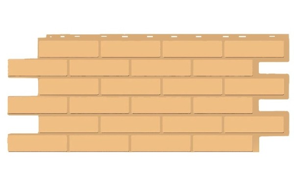 Фасадная панель T-Siding Кирпич Модерн Эко Крем купить в Ново-Переделкино