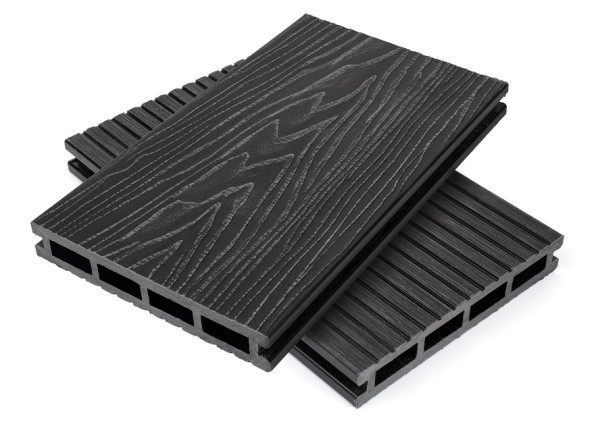Террасная доская ДПК NanoWood Nature 3D пустотелая Графит купить в Ново-Переделкино
