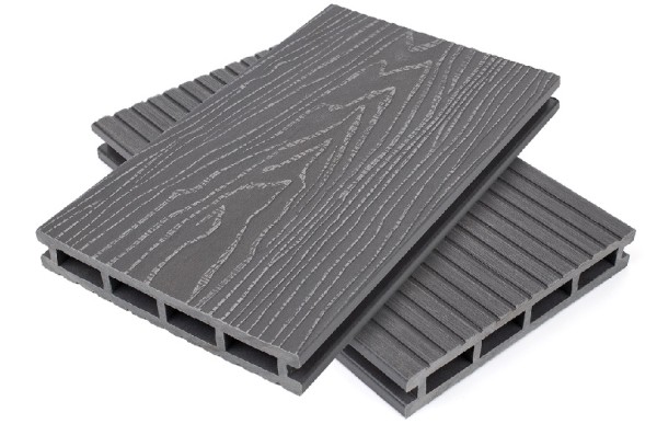 Террасная доская ДПК NanoWood Nature 3D пустотелая Серый купить в Ново-Переделкино