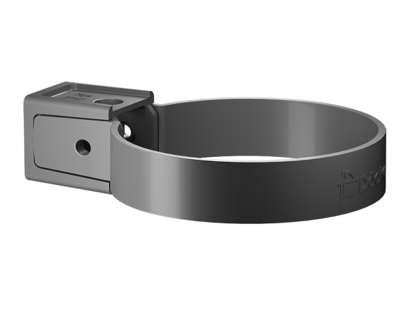 Хомут универсальный для водосточной трубы Docke Premium Графит купить в Ново-Переделкино